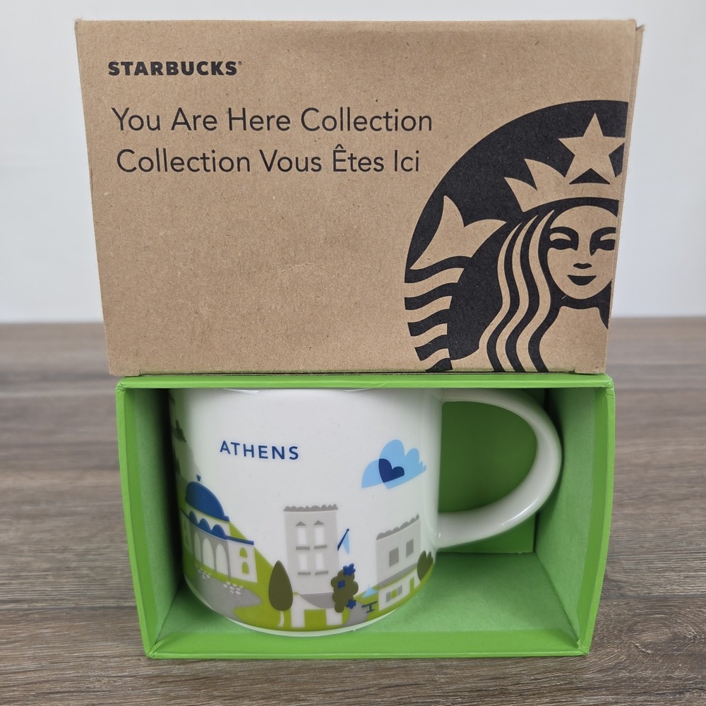 Athens You Are Here Collection Starbucks Mug Brand New w/ Box